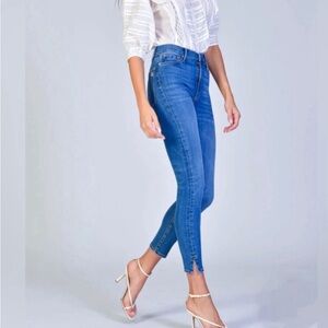 EUC Black Orchid Kate super high rise skinny size 30
